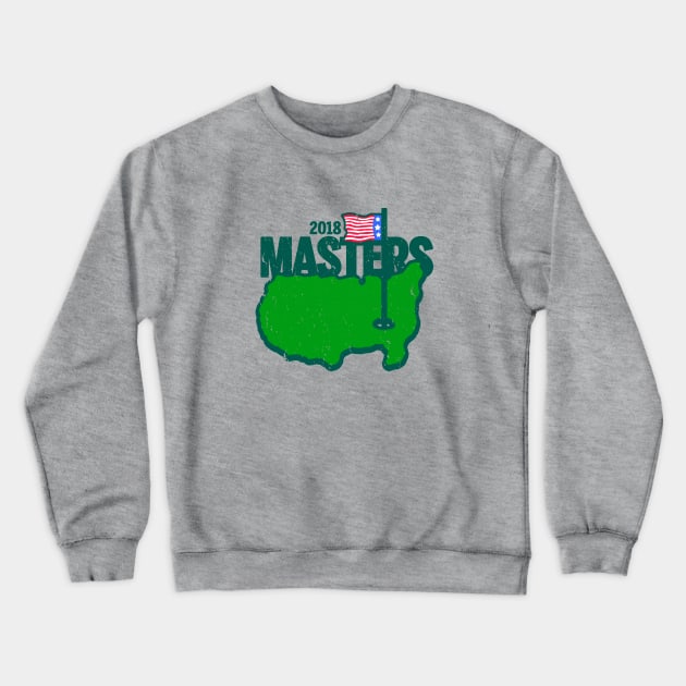 Golf The Masters 2018 Crewneck Sweatshirt by Retro-Pedro's Magic Store